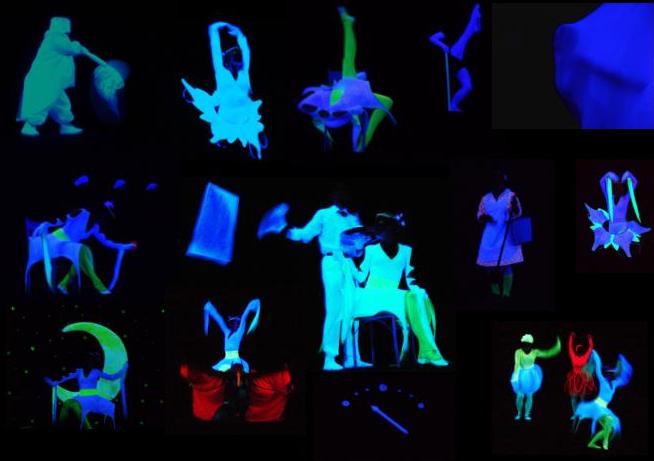 black light theatre prague - magic show